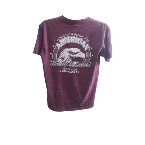 Vintage Harley Davidson Shirt 1990's North Tonawanda Made in USA Size M - Picture 2 of 10